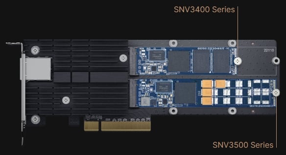 Synology SNV3410 M.2 2280 400GB PCI-Express 3.0 x4 Internal Solid